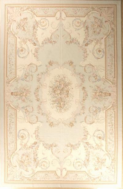  Aubusson 11 11 x 18 2 Aubusson Carpet 1108 Blue