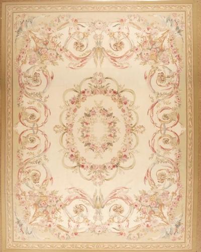  Aubusson 11 7 x 15 Aubusson Rug 178 G