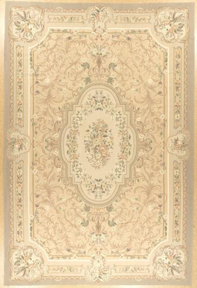  Aubusson 12 x 18 Aubusson Rug 9643