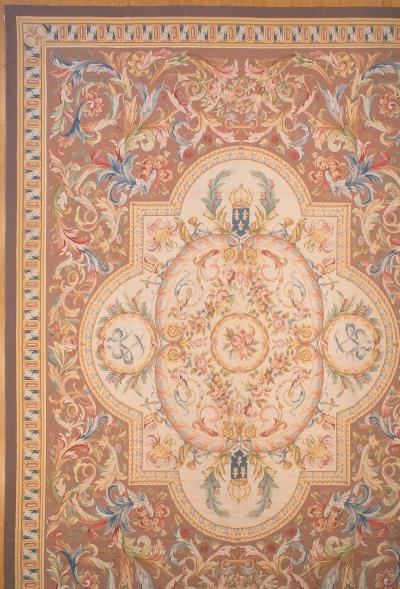  Aubusson 14 x 20 Aubusson Carpet Louis XV Style 21 A Meter Size 427 x 610