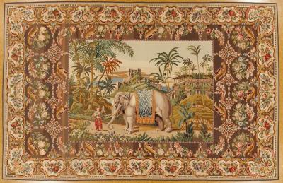  Aubusson 9 1 x 14 1 Bessarabian Tapestry Floor Carpet