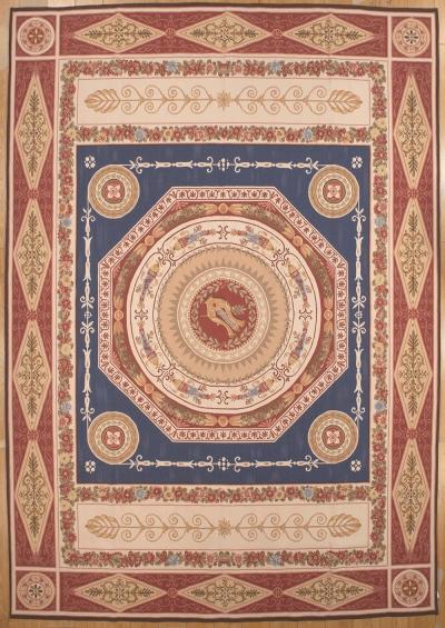 Aubusson 9 10 x 14 1 Aubusson Rug 5014 R