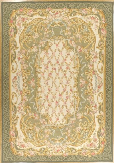  Aubusson 9 10 x 14 2 Aubusson Rug 202 G