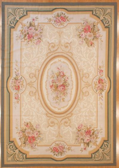  Aubusson 9 10 x 14 Aubusson Rug 19 G