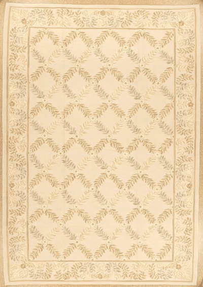  Aubusson 9 3 x 13 Abadjian Aubusson Rug 922 A