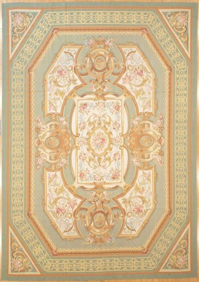  Aubusson 9 9 x 13 10 Aubusson Rug 192 G