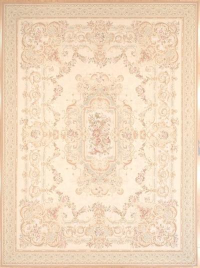  Aubusson 9 9 x 13 2 Aubusson Rug 348 I