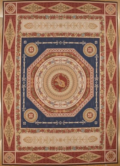  Aubusson 9 9 x 14 1 Aubusson Rug 5014 R