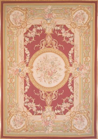  Aubusson 9 9 x 14 Aubusson Rug 185 R