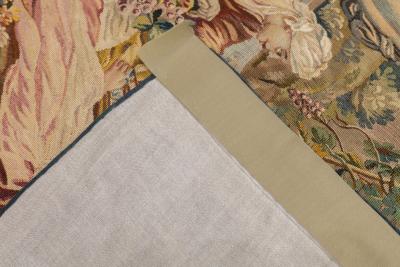  Aubusson Antique Aubusson Beauvais Pictorial French Tapestry 49 x 63