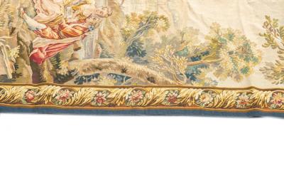  Aubusson Antique Aubusson Beauvais Pictorial French Tapestry 49 x 63