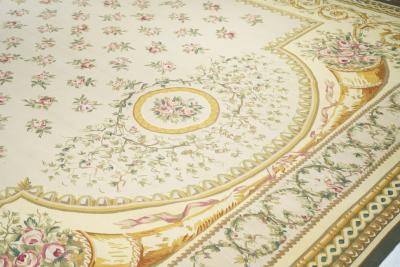  Aubusson Vintage Aubusson Design Tapestry 1110 x 155