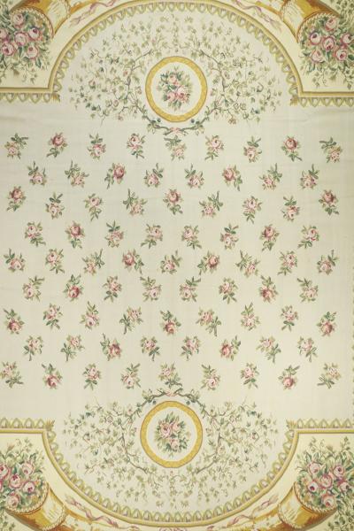  Aubusson Vintage Aubusson Design Tapestry 1110 x 155