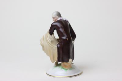  Augarten Porcelain Factory Augarten Porcelain Factory Figure of Organ Grinder 1926 Austria