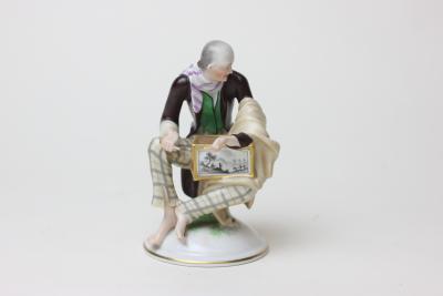  Augarten Porcelain Factory Augarten Porcelain Factory Figure of Organ Grinder 1926 Austria