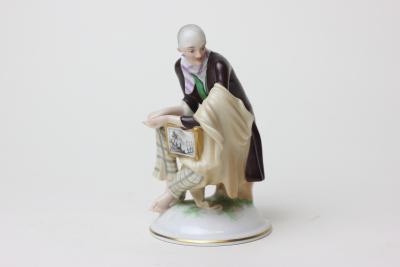  Augarten Porcelain Factory Augarten Porcelain Factory Figure of Organ Grinder 1926 Austria