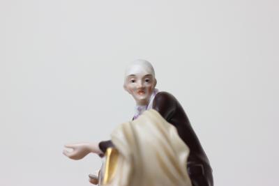  Augarten Porcelain Factory Augarten Porcelain Factory Figure of Organ Grinder 1926 Austria