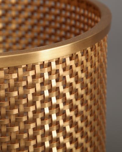  Augstell Studios The Woven Metal Basket