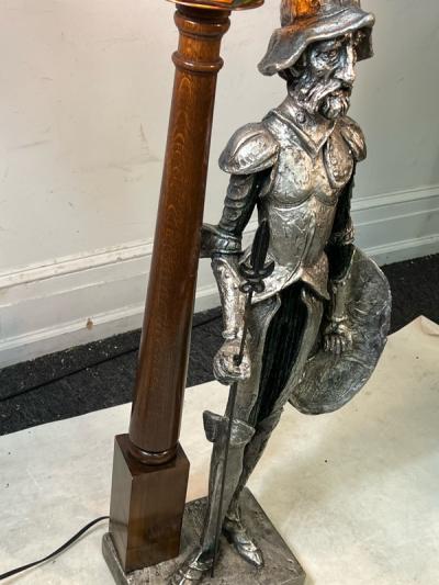  Austin Productions MONUMENTAL RARE THE OLD CONQUISTADOR LAMP BY AUSTIN PRODUCTIONS 1967