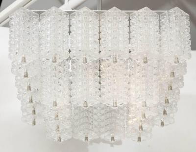  Austrolux Leuchten Austroluxe Blown Glass Chandelier