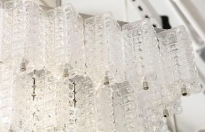  Austrolux Leuchten Austroluxe Blown Glass Chandelier