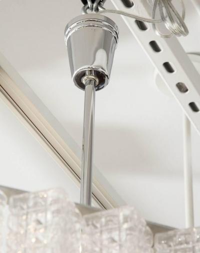  Austrolux Leuchten Austroluxe Blown Glass Chandelier