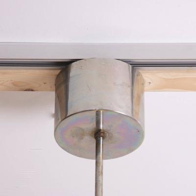  Austrolux Leuchten One of Six Huge and Rare Glass Chandeliers by Austrolux