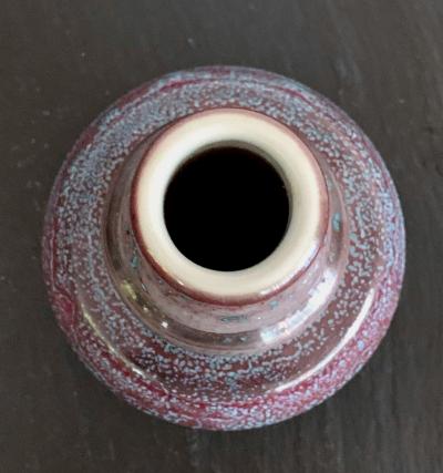  Awaji Pottery A Japanese Flambe Awaji Pottery Vase