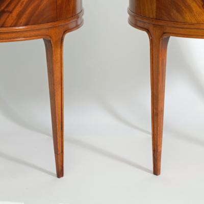  Axel Larson Bedside Tables Side Tables in Mahogany by Axel Larsson 1940s for Bodafors