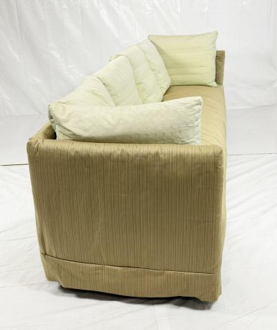  B B Italia 1985 B B Italia Ottomama Four Seat Sofa in Silk Upholstery Italian Modern