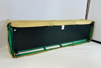  B B Italia 1985 B B Italia Ottomama Four Seat Sofa in Silk Upholstery Italian Modern