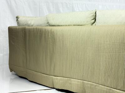  B B Italia 1985 B B Italia Ottomama Four Seat Sofa in Silk Upholstery Italian Modern