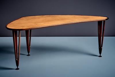  B C M bler Boomerang Teak Coffeetable by BC M bler
