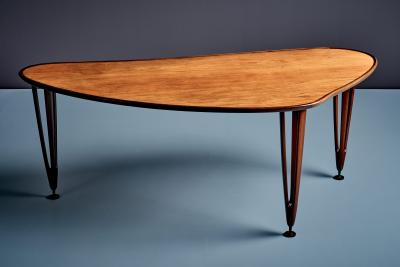  B C M bler Boomerang Teak Coffeetable by BC M bler