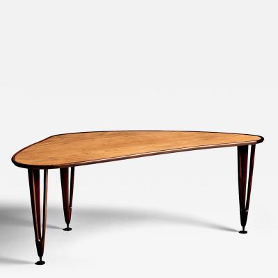  B C M bler Boomerang Teak Coffeetable by BC M bler