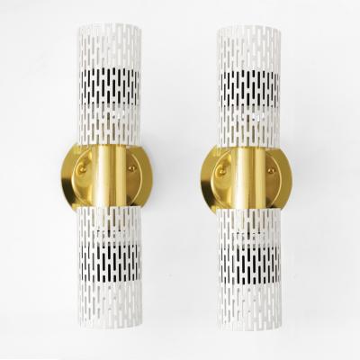  B hlmarks AB Bohlmarks A PAIR OF HARALD NOTINI DESIGNED SCONCES FOR B HLMARKS SWEDEN 1940 50 A 