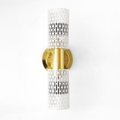  B hlmarks AB Bohlmarks A PAIR OF HARALD NOTINI DESIGNED SCONCES FOR B HLMARKS SWEDEN 1940 50 B 