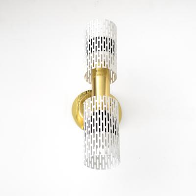  B hlmarks AB Bohlmarks A PAIR OF HARALD NOTINI DESIGNED SCONCES FOR B HLMARKS SWEDEN 1940 50 B 