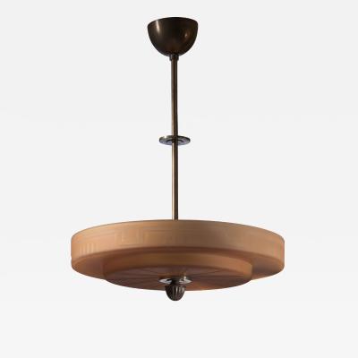  B hlmarks AB Bohlmarks Amber glass pendant lamp