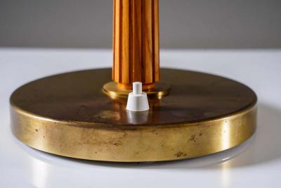  B hlmarks AB Bohlmarks B hlmarks Table Lamp Model 15474 by Harald Notini Sweden 1940s