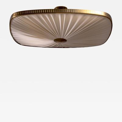  B hlmarks AB Bohlmarks B hlmarks brass and fabric ceiling lamp