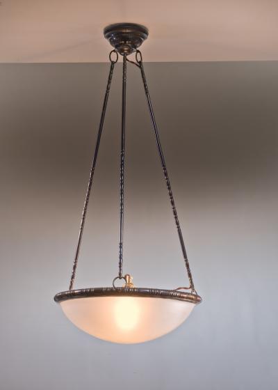  B hlmarks AB Bohlmarks B hlmarks brass and glass pendant