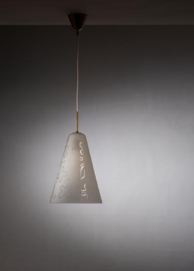  B hlmarks AB Bohlmarks Bohlmarks frosted glass pendant Sweden