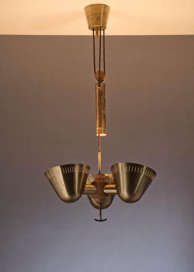  B hlmarks AB Bohlmarks Harald Notini chandelier with adjustable shades for Bohlmarks