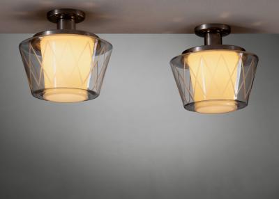 B hlmarks AB Bohlmarks Pair of B hlmarks ceiling lamps