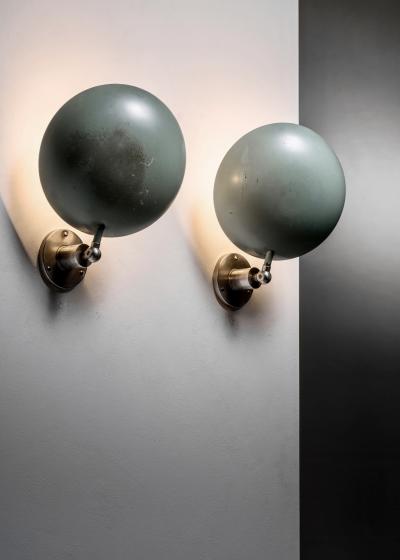  B hlmarks AB Bohlmarks Pair of B hlmarks wall lamps