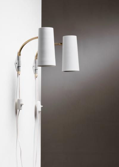  B hlmarks AB Bohlmarks Pair of Bohlmarks wall lamps