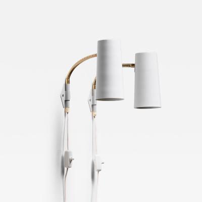  B hlmarks AB Bohlmarks Pair of Bohlmarks wall lamps