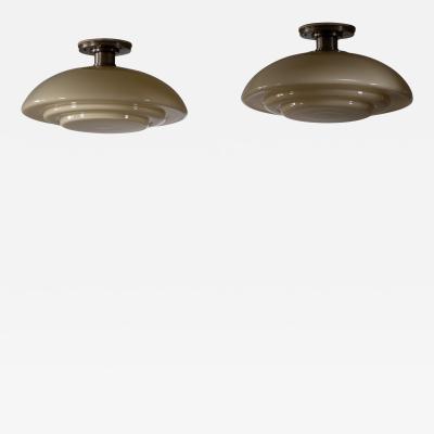  B hlmarks AB Bohlmarks Pair of Harald Notini ceiling lamps for B hlmarks