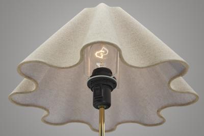  B hlmarks AB Bohlmarks Pair of Model 15711 Table Lamps for B hlmarks Sweden ca 1950s